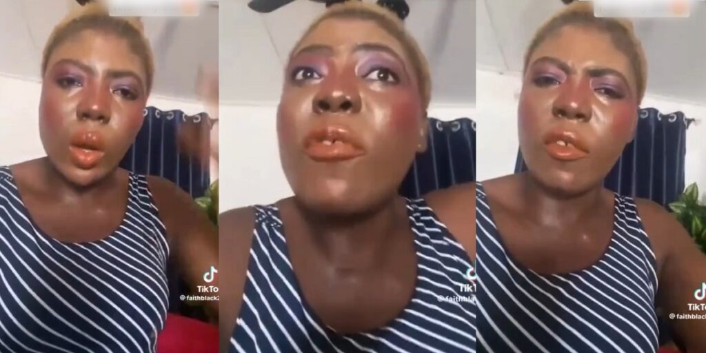 “return-my-money”-—-nigerian-lady-calls-out-makeup-artist-over-hideous-35k-makeup-she-paid-for-(video)