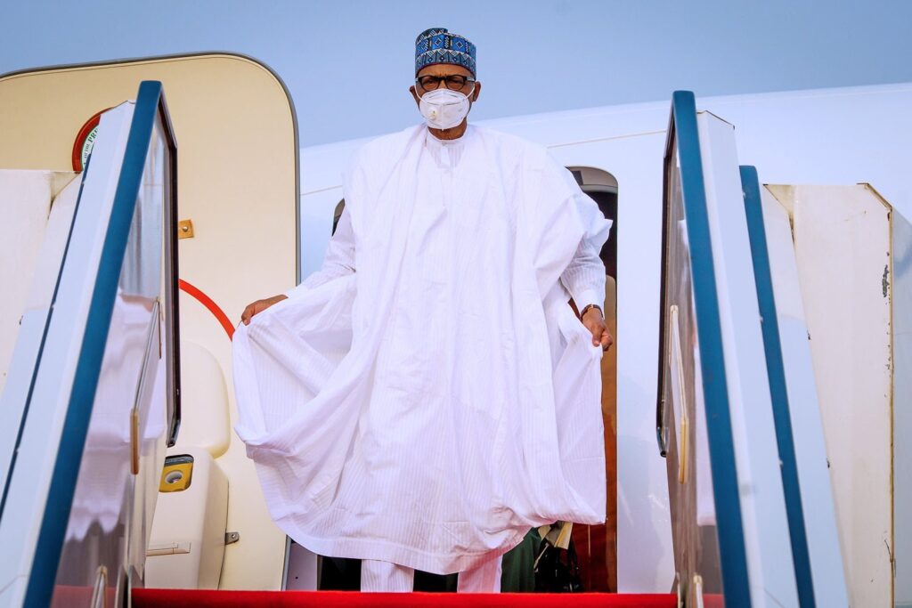 may-29-inauguration:-former-president-buhari-arrives-katsina