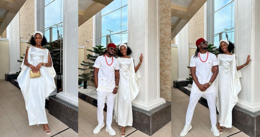 singer,-paul-okoye-and-his-girlfriend-serve-couple-goals-as-they-step-out-together-in-matching-white-outfits