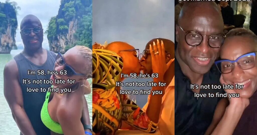 “it’s-not-too-late-for-love-to-find-you”-–-58-year-old-lady-inspires-single-and-searching-peeps-as-she-shares-her-love-story-(watch)