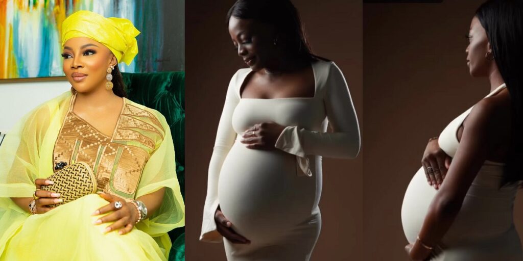 “i’m-in-awe-of-god”-–-toke-makinwa-rejoices-as-her-sister-announces-her-pregnancy-after-6-years-of-marriage