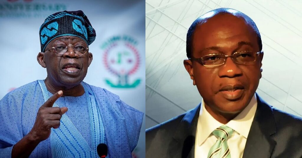 president-tinubu-suspends-cbn-governor,-emefiele;-dss-arrests-him-immediately