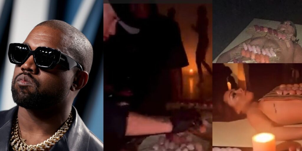 “pastor-ye-don-backslide”-–-mixed-reactions-as-kanye-west-marks-birthday-with-sushi-served-on-unclad-women-(video)
