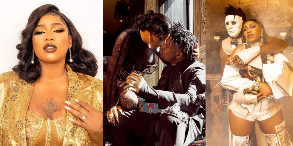 toyin-lawani-reacts-as-critics-raise-concern-about-her-husband’s-‘unhappy-look’-in-their-2nd-wedding-anniversary-photos