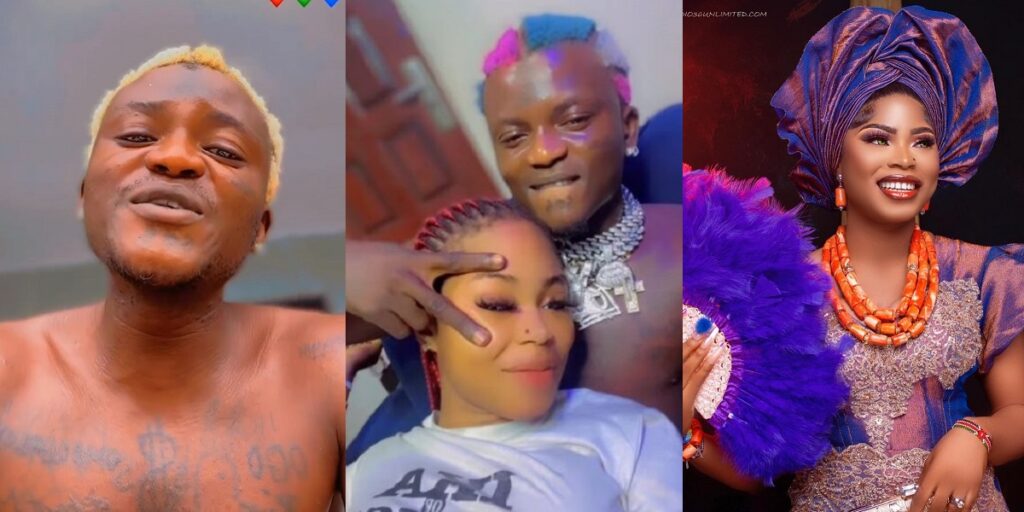 “i-have-slɘpt-with-many-of-the-women-advising-my-wife-to-leave-me”-–-portable-brags;-wife,-zainab-reacts-(video)