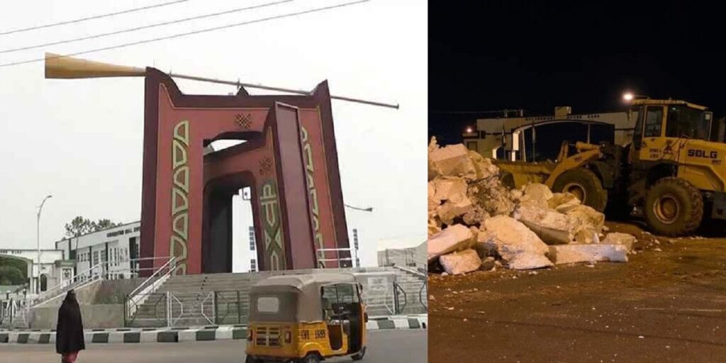 “we-demolished-tumbin-giwa-roundabout-because-it-had-the-sign-of-a-christian-cross-which-is-against-islamic-teaching”-–-kano-ssg-reveals