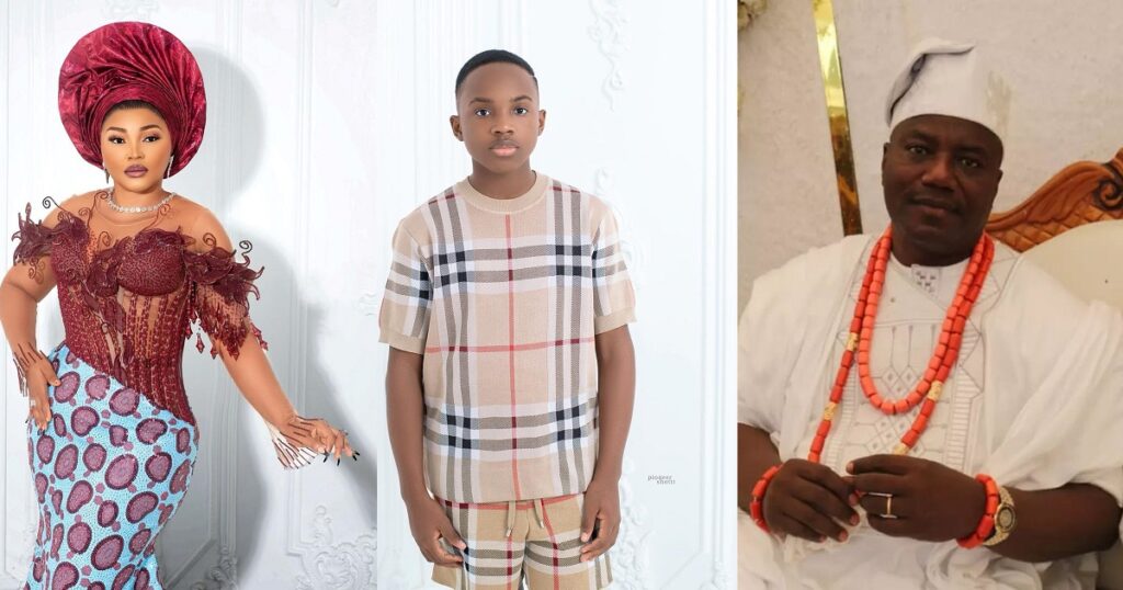 mercy-aigbe-and-ex-husband,-lanre-gentry-celebrate-son-as-he-turns-13