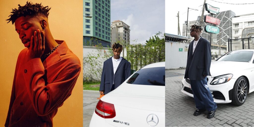 “i-used-to-trek-from-oke-ira-to-ogba”-–-singer-magixx-writes-as-he-splashes-millions-on-a-new-mercedes-amg