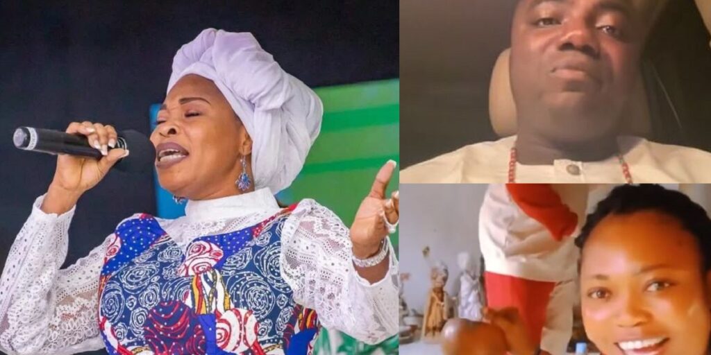 “you’re-part-of-us”-–-traditionalists-call-out-gospel-singer,-tope-alabi-for-using-‘their-slang’-during-ministration-(video)