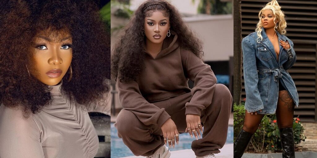 bbnaija-reunion:-reality-tv-star,-tacha-reacts-to-phyna’s-outburst