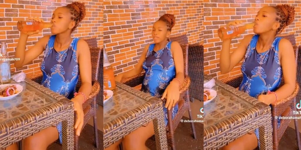 woman-shares-her-excitement-after-her-husband-allowed-her-to-drink-beer-for-the-first-time-since-she-became-pregnant-(video)