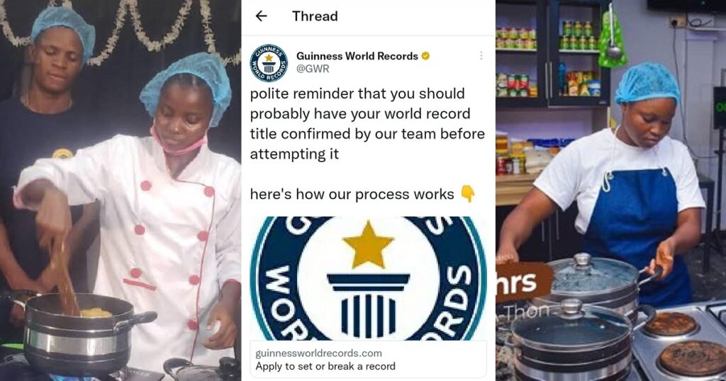 “na-we-get-this-sub”-–-reactions-as-guinness-world-record-reveals-the-right-process-to-set-a-record