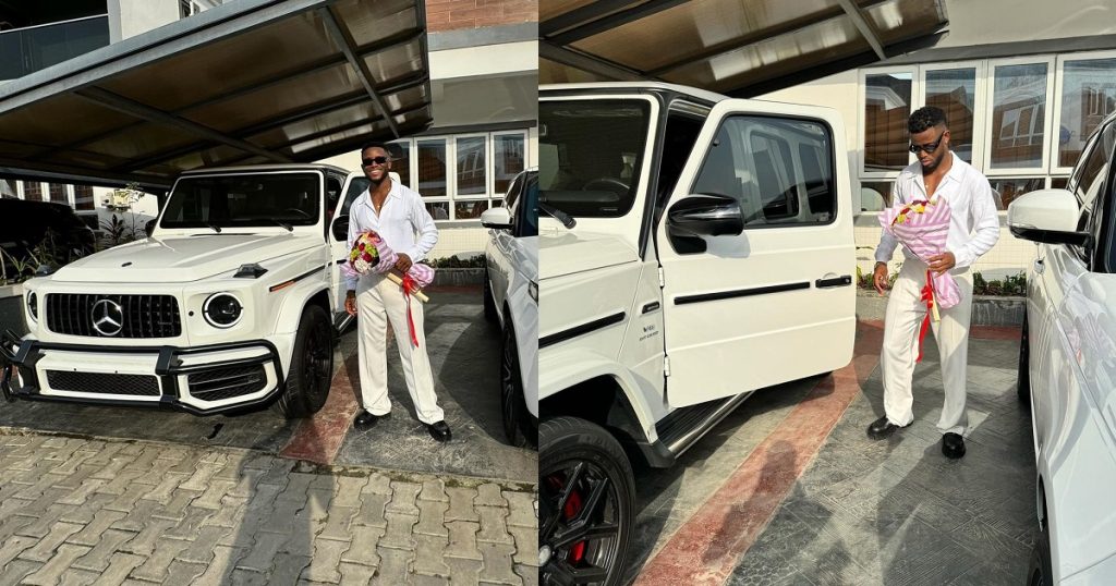 “santa-came-baring-gifts”-–-singer,-chike-celebrates-as-he-gifts-himself-a-brand-new-g-wagon