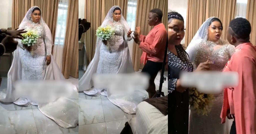 makeup-artist-and-bride-exchange-words-during-photoshoot-session-over-payment-issues