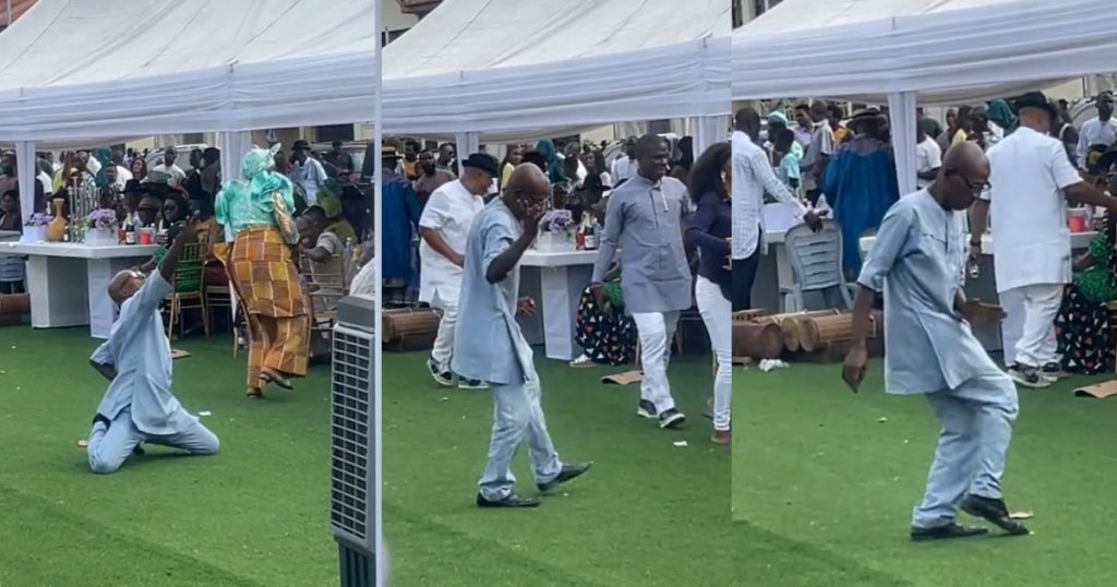 “born-to-be-a-performer-f0rced-to-be-a-father”-–-wedding-guest-left-speechless-as-man-ste@ls-show-with-epic-michael-jackson-moves-(video)