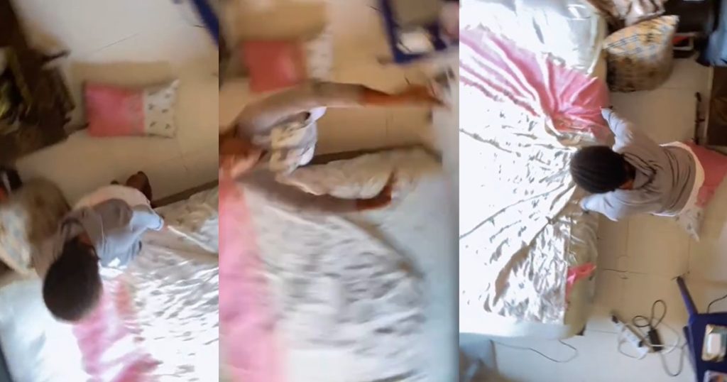 “ceiling-content-gone-wr0ng-“–-lady-pan!cs-as-phone-spins-out-of-control-on-ceiling-fan-(watch)