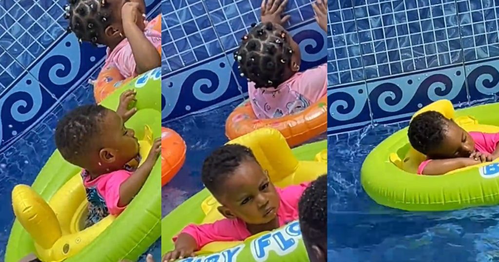 nigerian-mum-surprised-as-son-prioritizes-sleep-over-swimming-lessons-in-school-(video)