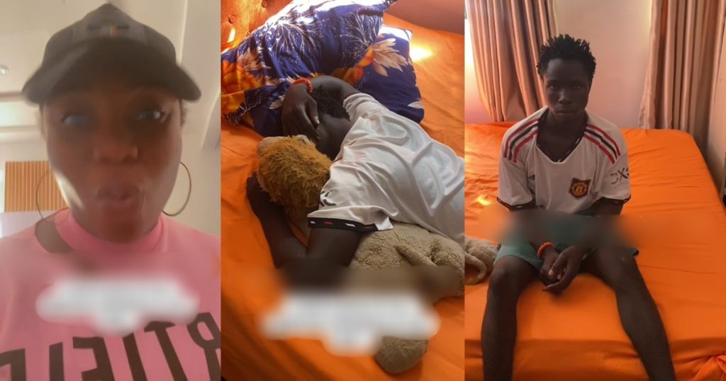woman-in-sh0ck-as-she-meets-her-gateman-relaxing-on-her-bed-(video)