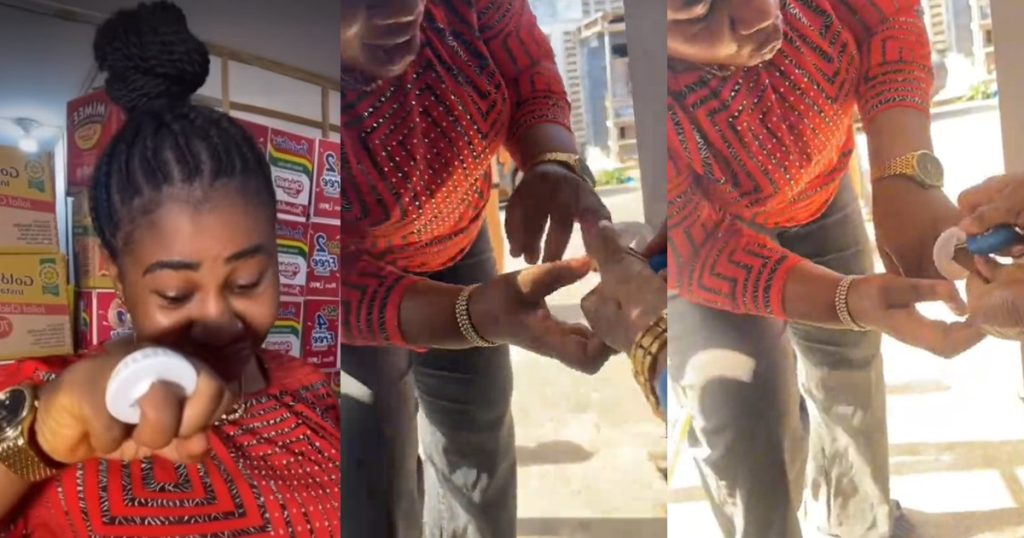 “tiktok-challenge-don-give-you-challenge”-–-single-ladies-jubilate-as-woman’s-finger-get-stuck-in-soda-cap-after-viral-“wedding-ring-show-off”-challenge-(watch)