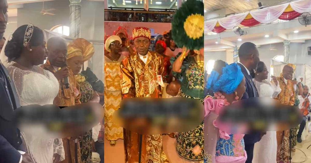 “dad-can’t-wait-to-marry-you-off”-–-bride’s-father-eagerly-approves-the-couple’s-union-with-a-swift-‘yes’-answer-on-their-wedding-day-(watch)