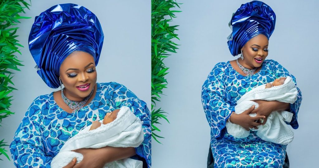 actress-dayo-amusa-reveals-her-son’s-name-with-heartwarming-pictures-(images)