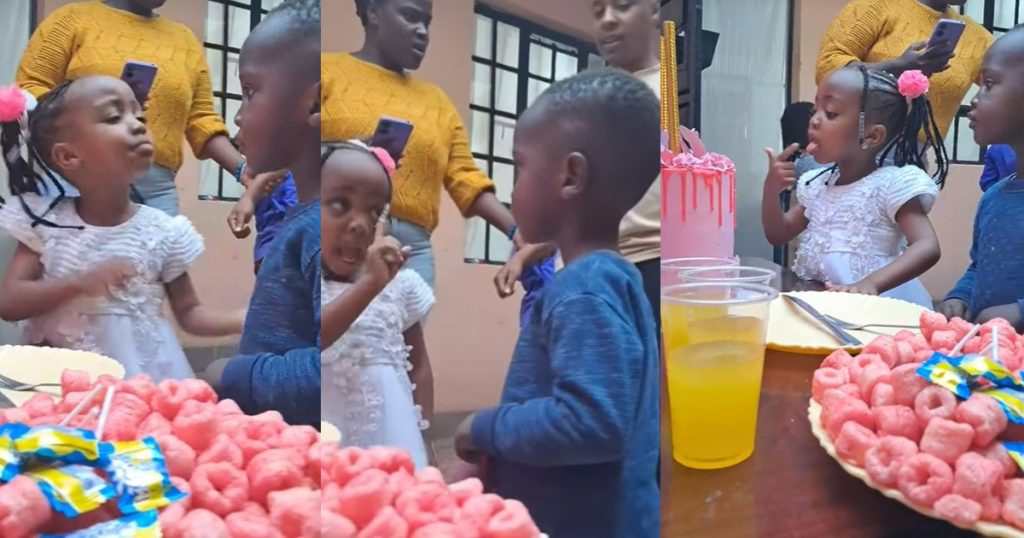 birthday-girl-w@rns-boy-to-keep-his-hands-off-her-cake,-prevents-him-from-having-a-taste-(video)