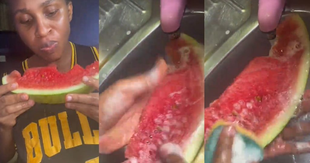 “i-can’t-eat-watermelon-without-washing-it-with-soap”-–-woman-reveals-(watch)