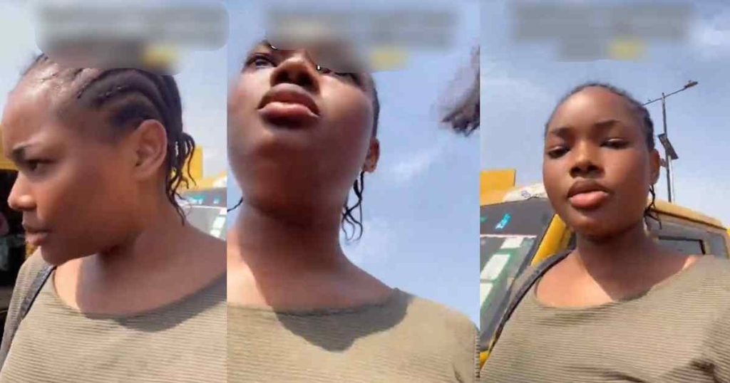 “some-go-dr@g-the-phone-run-commot”-–-lady-narrowly-escapɘs-thɘft-in-lagos-garage-after-two-men-ask-to-take-her-picture-using-her-phone-(watch)