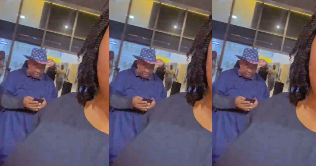 “he-carries-usa-on-his-head”-–-woman-stunned-as-father-wears-customized-usa-hat-for-easy-identification-at-the-airport-(video)