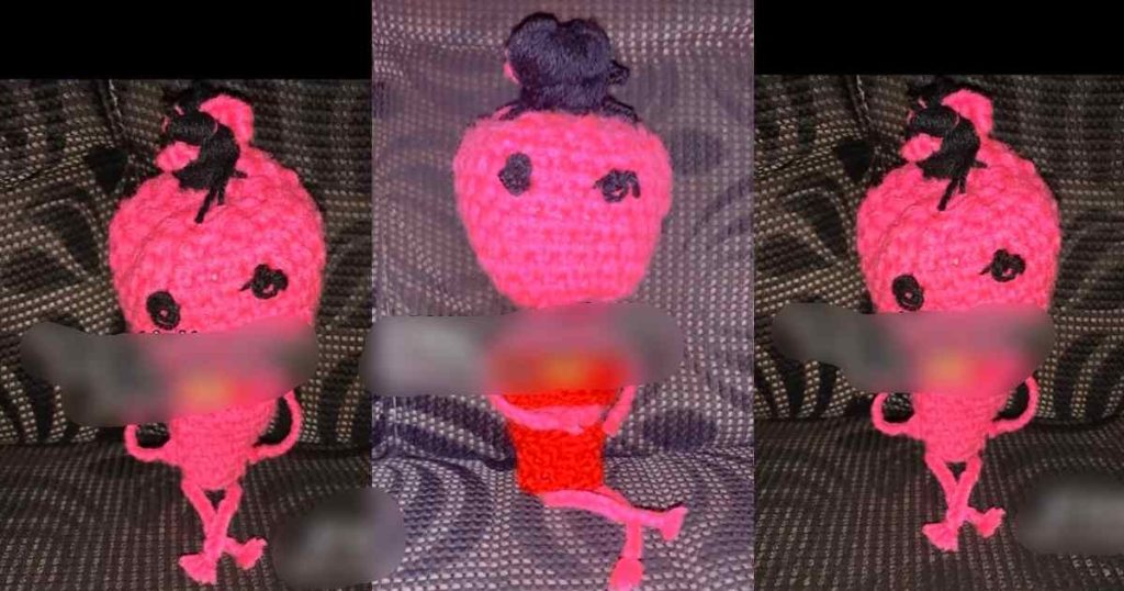 “you-even-wear-am-red-two-piece”-–-lady’s-attempt-to-crochet-a-teddy-bear-using-a-tutorial-she-found-on-tiktok-yields-a-creepy-doll-(watch)