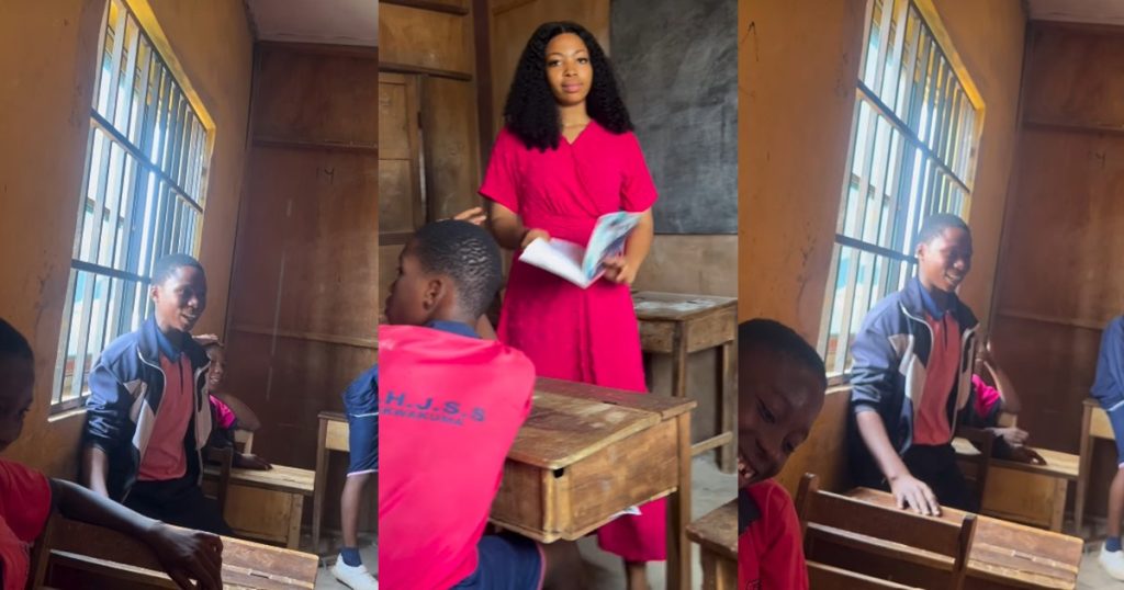 “she-knows-how-to-teach,-i’ll-give-her-500-marks”-–-teacher-trainee-receives-pleasant-remark-from-class-representative-during-supervisor’s-visit-(watch)