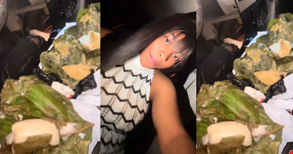 tongue-w@gs-as-a-nigerian-lady-and-her-man-enjoys-‘moi-moi-and-eko’-on-car-date-(watch)