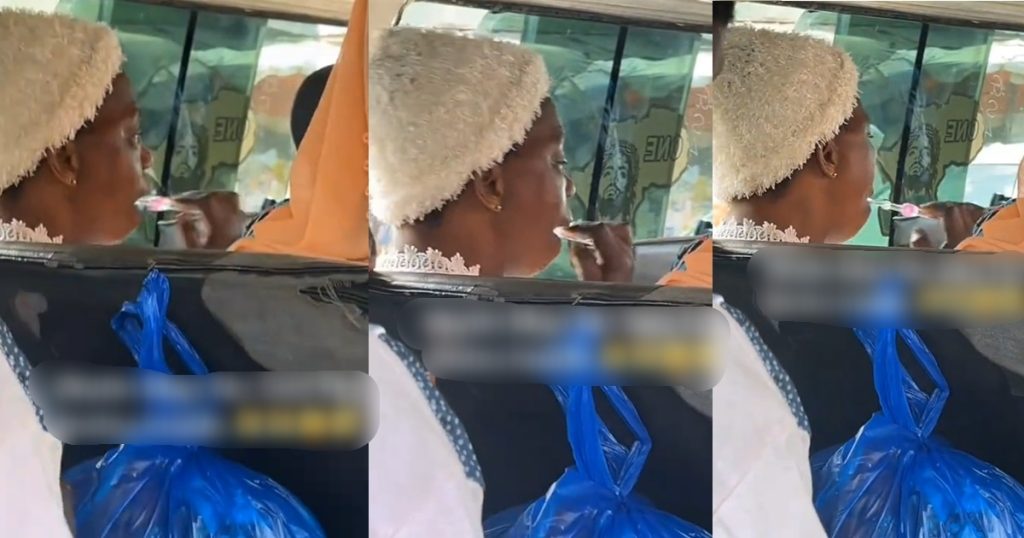 video-of-a-woman-vigorously-brushing-teeth-inside-public-bus-trends-(watch)