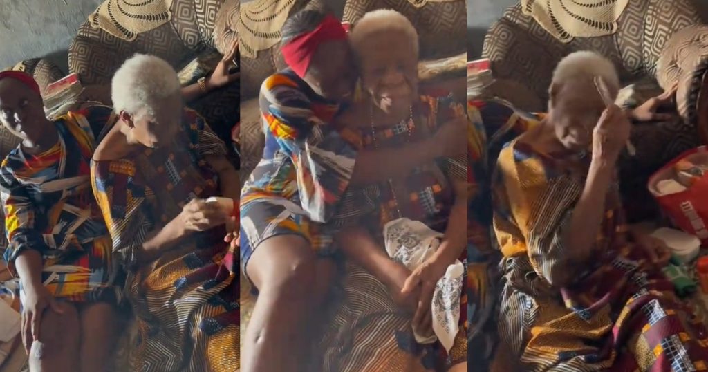 “a-badd!e-never-retires-please”-–-90-year-old-grandma-shows-off-her-glam-side-after-applying-face-powder-for-a-photo-shoot-(watch)