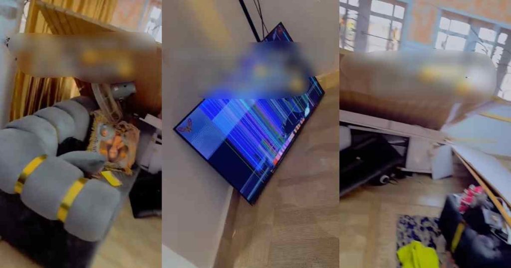 woman-celebrates-narrow-escapɘ-after-console-falls-on-chair-she-occupied-the-previous-night-(watch)