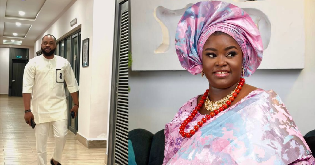 actor-damola-olatunji-celebrates-ex-wife-bukola-on-birthday-(watch)