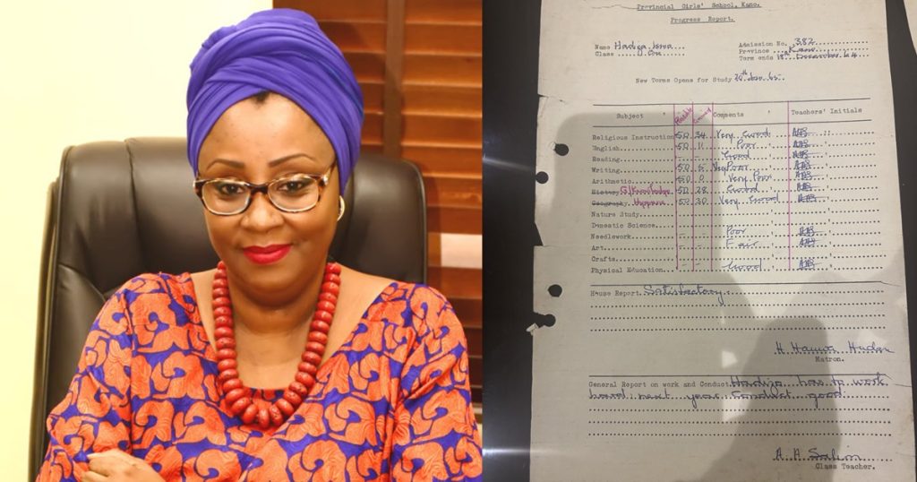“i-didn’t-start-out-as-a-good-student.-don’t-give-up-on-your-kids”-–-el-rufai’s-wife-shares-her-school-result-sheet-(image)
