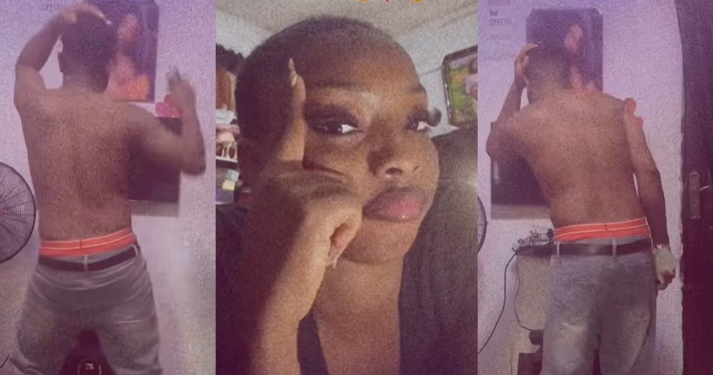 man-demonstrates-thoughtful-gesture,-visits-girlfriend-at-school-to-ease-her-menstrual-d!scomfort-with-dance-(watch)