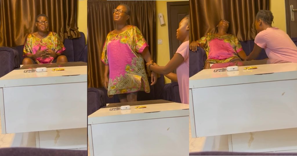 mother-burst-into-tears-after-daughter-pulls-a-pr@nk-on-her-by-pretending-to-be-impregnated-by-someone-who-does-not-have-a-place-or-job-(video)