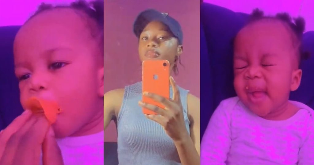 “always-wanting-to-eat-what-you-eat”-–-woman-teaches-her-sister’s-son-a-lesson-with-african-cherry-‘agbalumo’-(watch)
