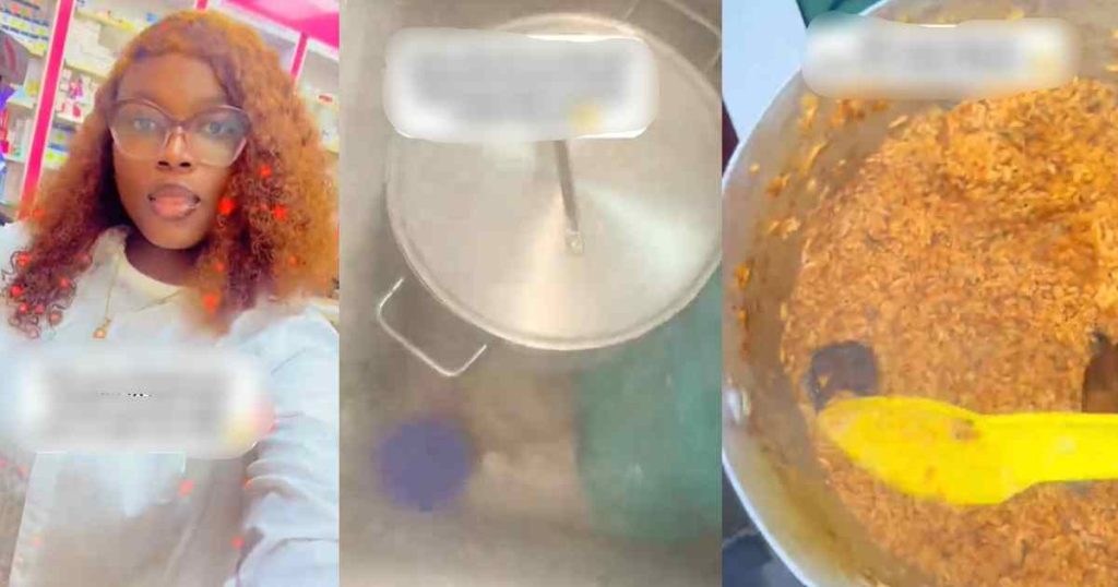 “who-put-a-big-pot-like-this-inside-the-freezer”-–-woman-compla!ns-as-she-struggles-to-dish-her-meal-after-her-husband-freezes-the-leftover-overnight-(watch)