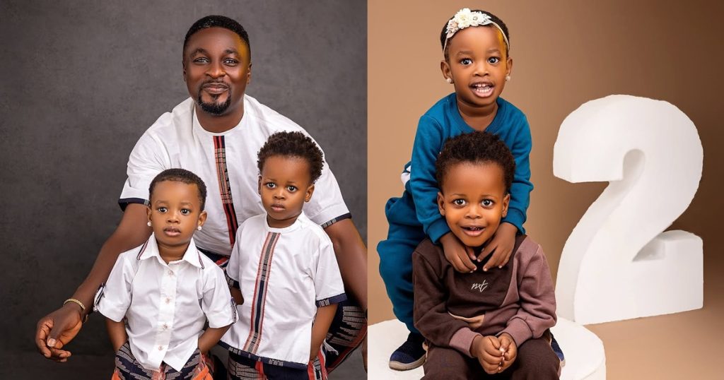 actor-adeniyi-johnson-celebrates-birthday-with-his-twins-on-the-same-day-in-beautiful-photos-(images)