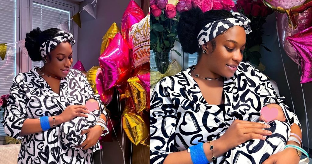 “my-baby-is-here.-welcome-to-the-world-my-sunshine”-–-actress-chika-ike-celebrates-the-birth-of-her-baby-girl-(images)