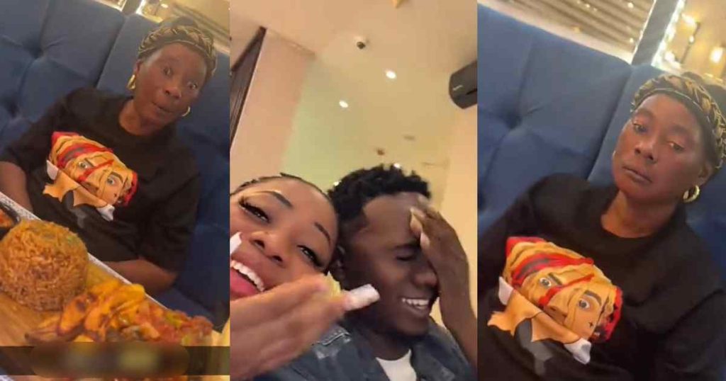 “she-prefers-amala-ibadan”-–-man-shares-his-mother’s-‘hilarious-facial-reaction’-after-taking-her-to-a-fancy-lagos-restaurant-(watch)