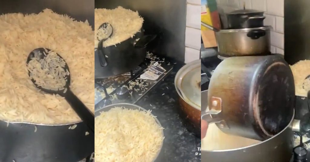 “he-may-have-done-this-intentionally-to-avoid-cooking-again”-–-lady-stunned-by-the-amount-of-food-her-brother-makes-after-requesting-a-small-portion-of-rice-(watch)