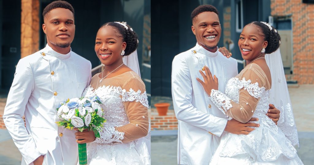 “thank-you-for-keeping-yourself-pure,-untouched-and-unbroken”-–-newly-married-nigerian-man-celebrates-his-wife-for-being-a-virgin-(images)
