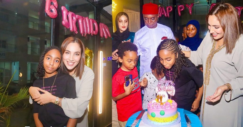 “naya,-you-are-a-true-blessing-in-my-life”-–-ned-nwoko’s-moroccan-wife,-laila-celebrates-her-daughter’s-11th-birthday-(images)