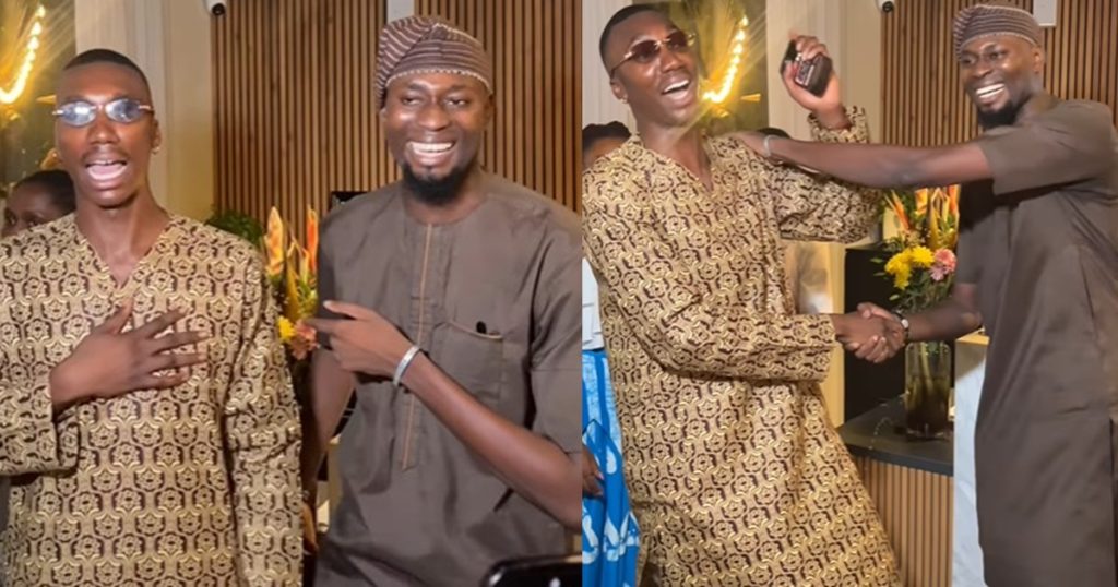 hilarious-moment-content-creator-layi-wasabi-encounters-a-man-“above-his-height”-at-an-event-(video)