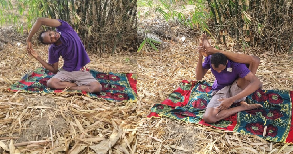 influencer-daniel-regha-shares-pictures-of-himself-performing-mobility-exercises-under-a-bamboo-tree-(images)