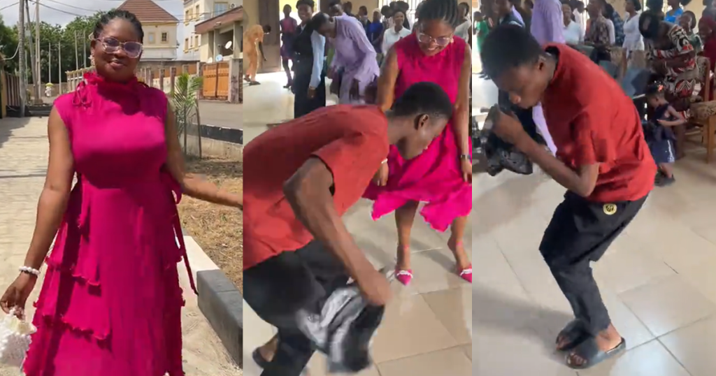 lady-surprised-by-her-younger-brother’s-dancing-after-inviting-him-to-her-church-for-the-first-time-(watch)